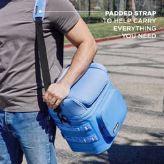 COOLER PRO 24 CAN SOFT COOLER BLUE SKY COLEMAN