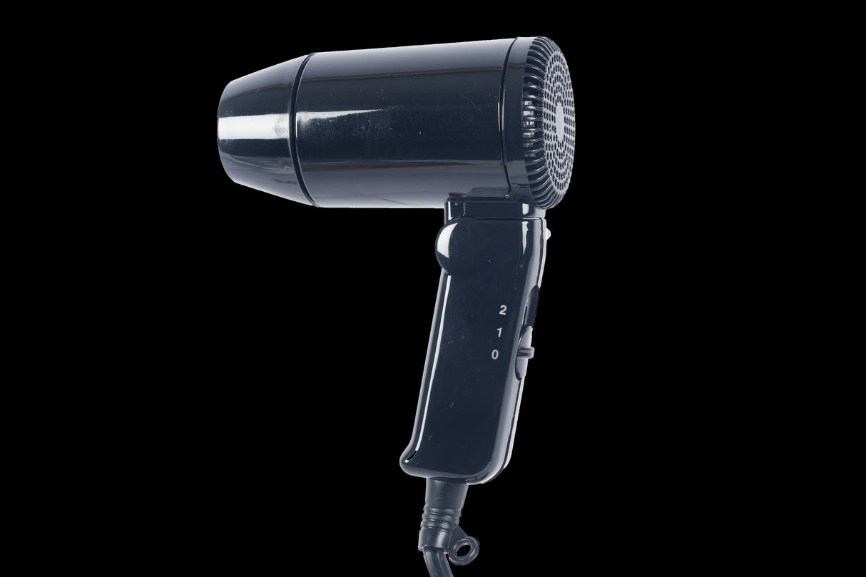 12V PORTABLE CAR HAIRDRYER BLACK