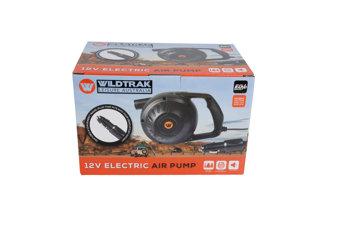 12V AIR PUMP HIGH OUTPUT 24.5X16.5X13CMv