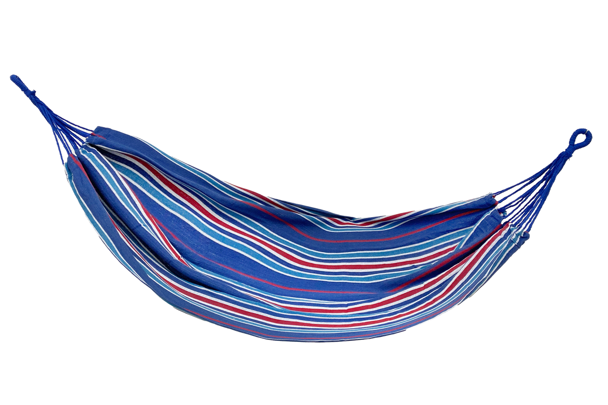 TRAVEL DBLE HAMMOCK WITH CARRY BAG CANVAS 200X150CM AC GV0943