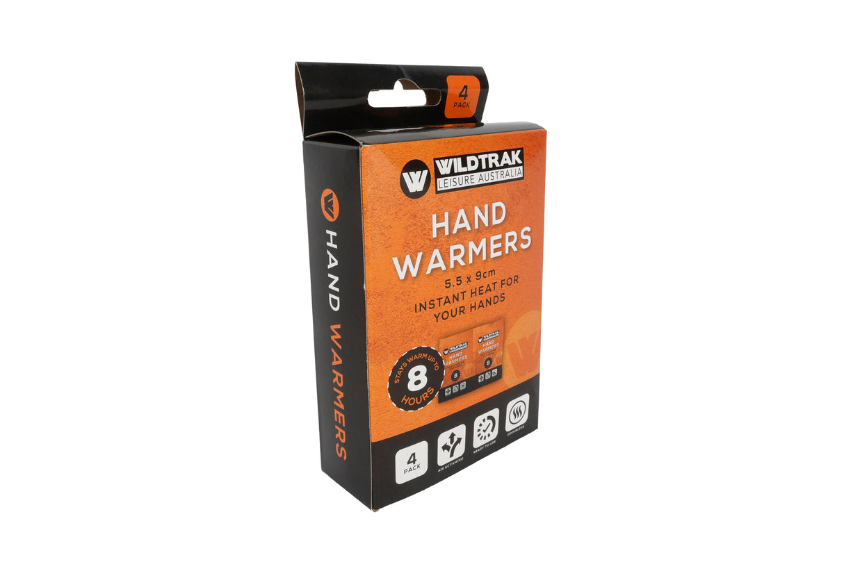 HAND WARMERS W INSTANT HEAT 4PCE 5.5CMX9CM