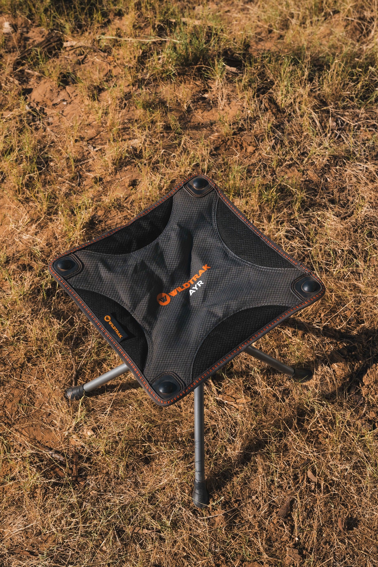 AYR CAMP STOOL 36X36X40CM 4 LEG 120KG WR