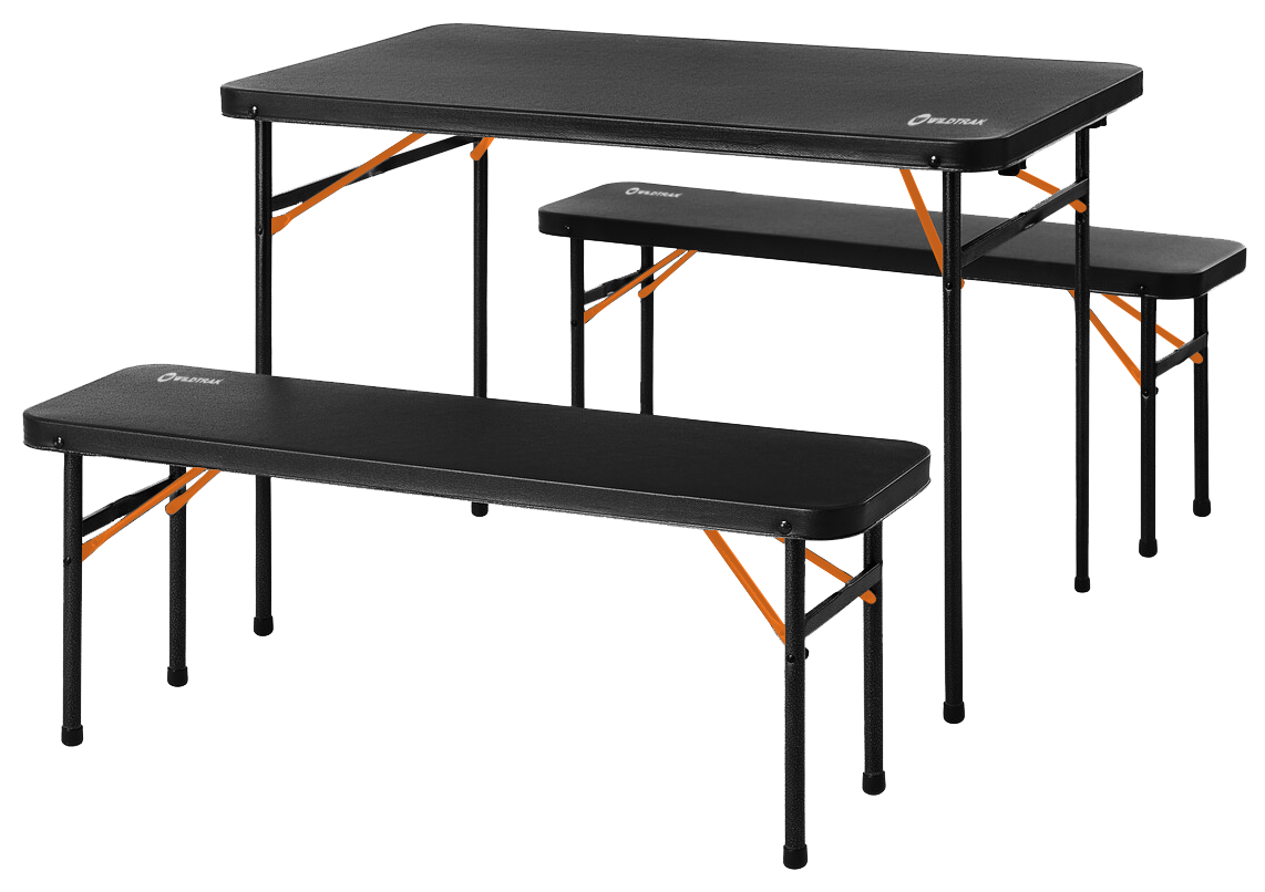 PICNIC TABLE 3PC 102CM BLACK