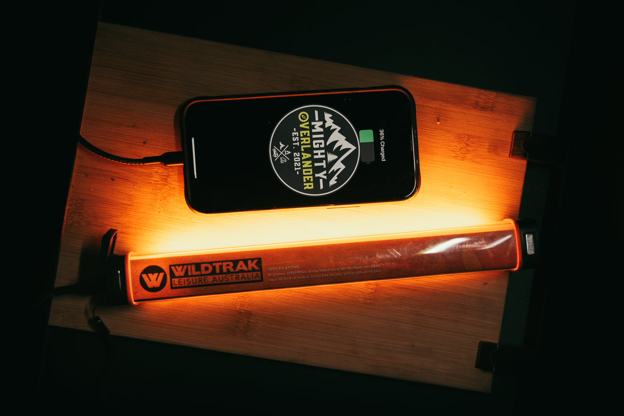 BASE 300 Rechargeable Camp Multi Light Plus Power Bank (IP65 Water Resistant, 7 Light Modes, USB-C, Magnet or Velcro Strap Mounting, Soft Case & More)