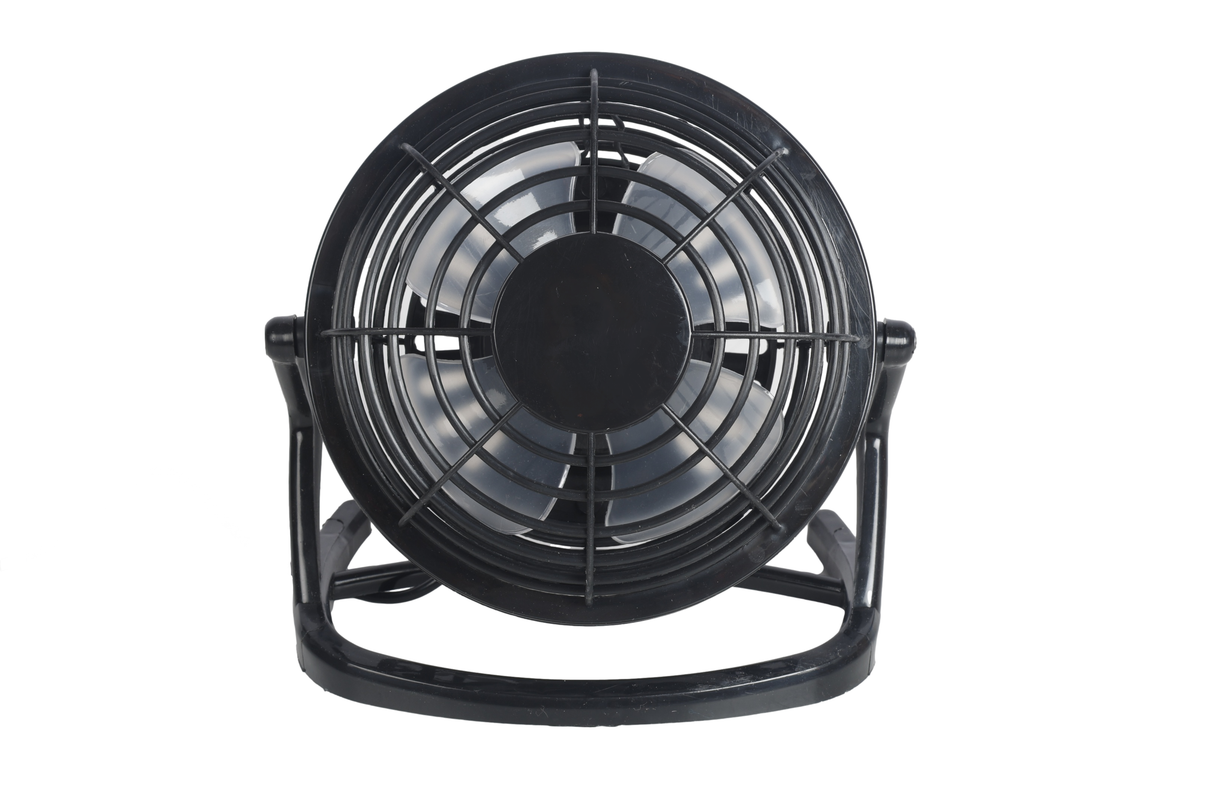 Portable USB Fan 15x17cm, 85cm Cable Length, 90 Degrees Rotation