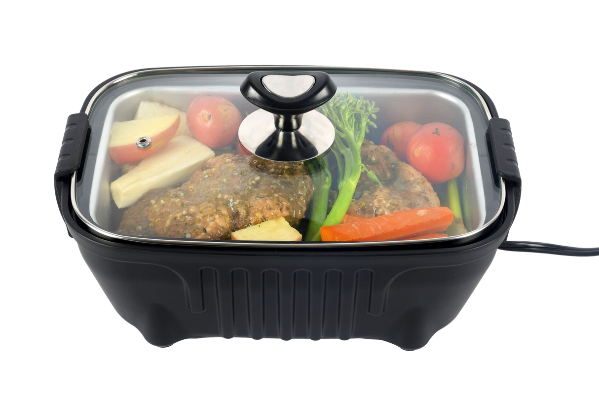 Wildtrak Offroad Portable 12V Roaster Stove 1.9L Electric Cooker