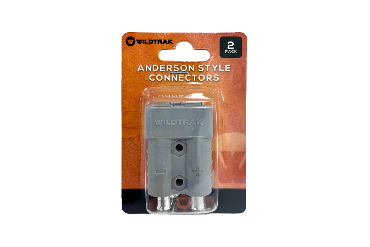 50A ANDERSON STYLE CONNECTOR SET 2 PACK GREY AC TD3000