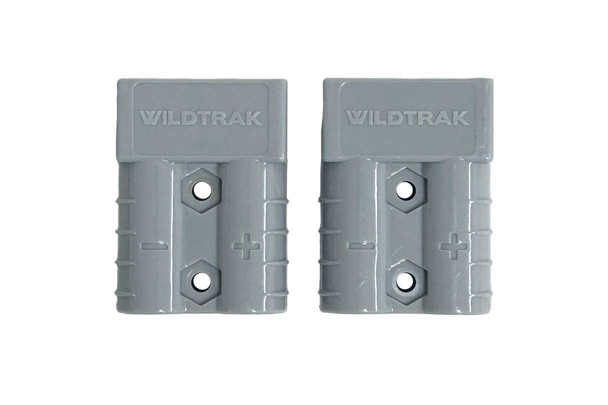 50A ANDERSON STYLE CONNECTOR SET 2 PACK GREY AC TD3000