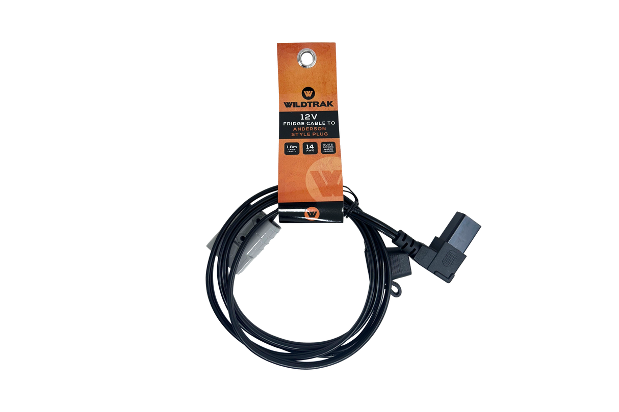 12V FRIDGE CABLE TO ANDERSON STYLE PLUG SUIT DOMETIC/WAECO
