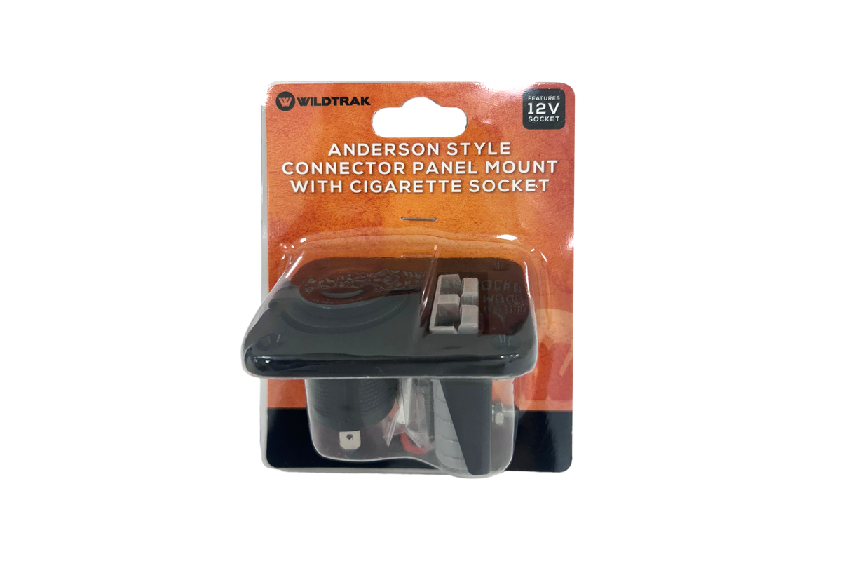 50A ANDERSON STYLE CONCTR PNEL MOUNT WITH CIG SOCKET
