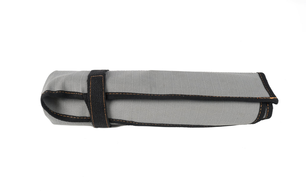 EXPLORER 6PC KNIFE WRAP 400GSM RIPSTOP CANVAS 45X42CM