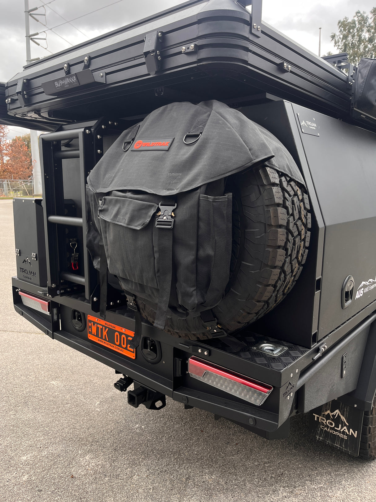 4WD DELUXE WHEEL BAG CANVAS