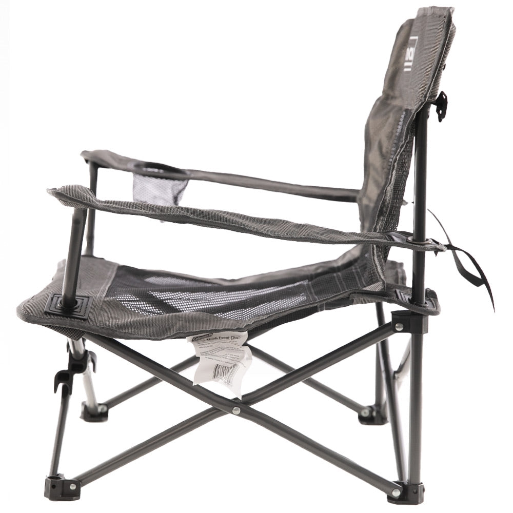 CHAIR QUAD DELUXE MESH EVENT BEACH GREY COLEMAN