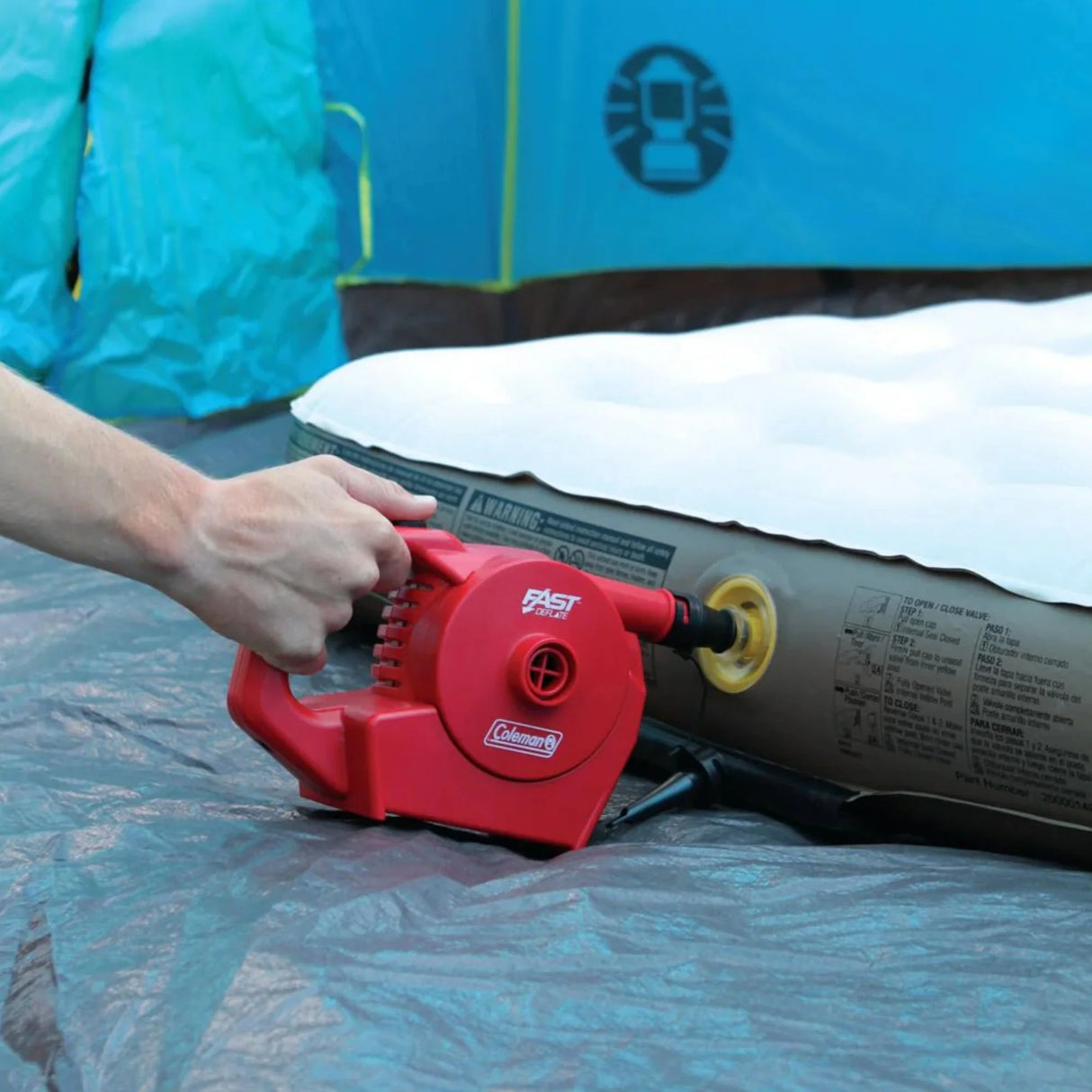 12V/240V Rechargeable Inflatable Quickpump