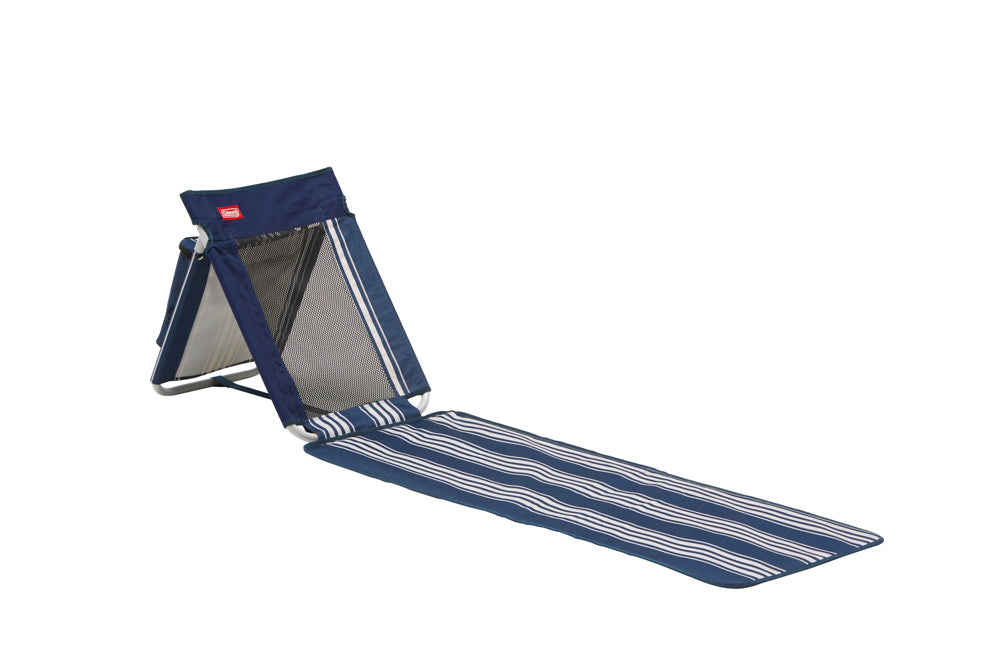 MAT BEACH BLUE AND WHITE COLEMAN