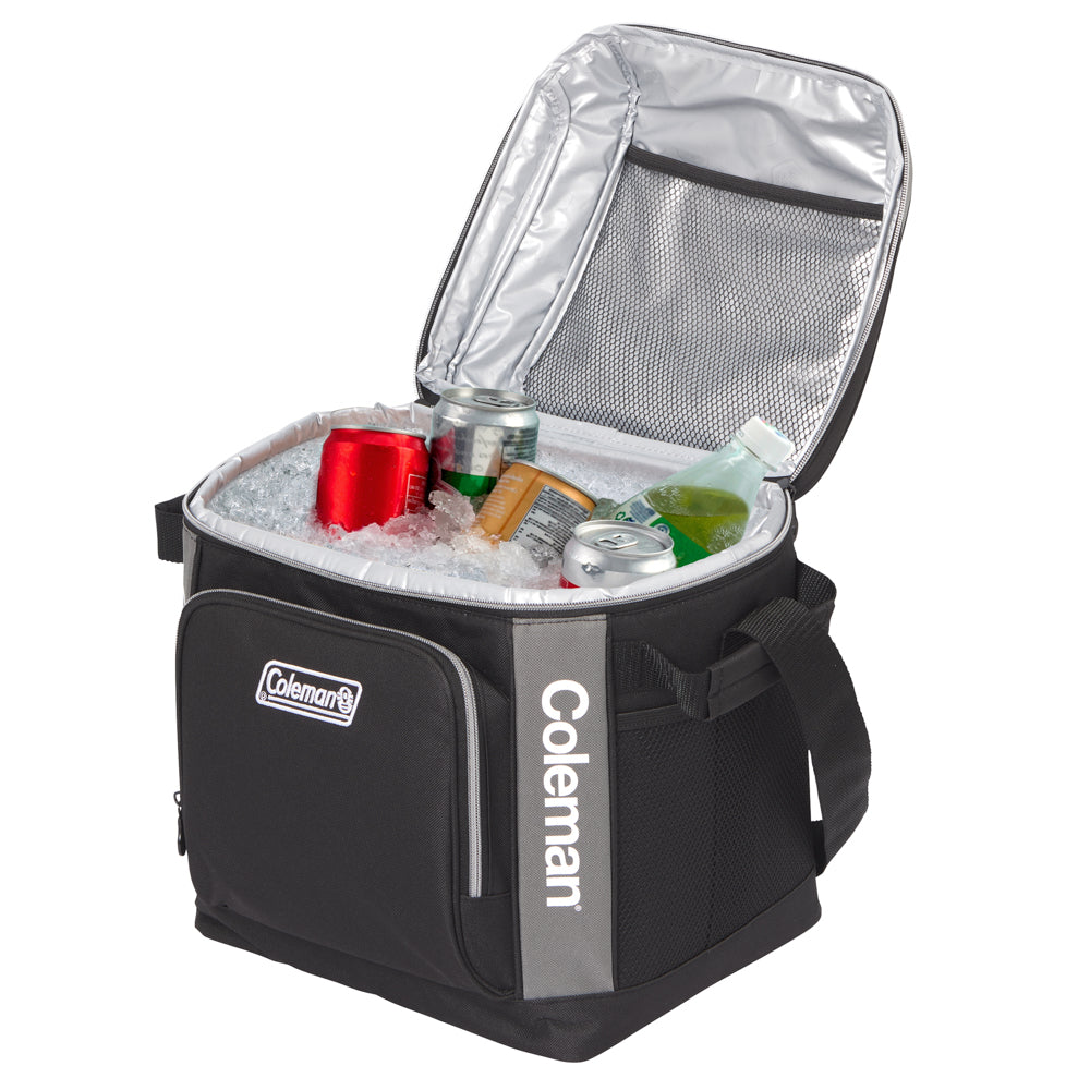 COOLER 30 CAN SOFT COOLER BLACK COLEMAN