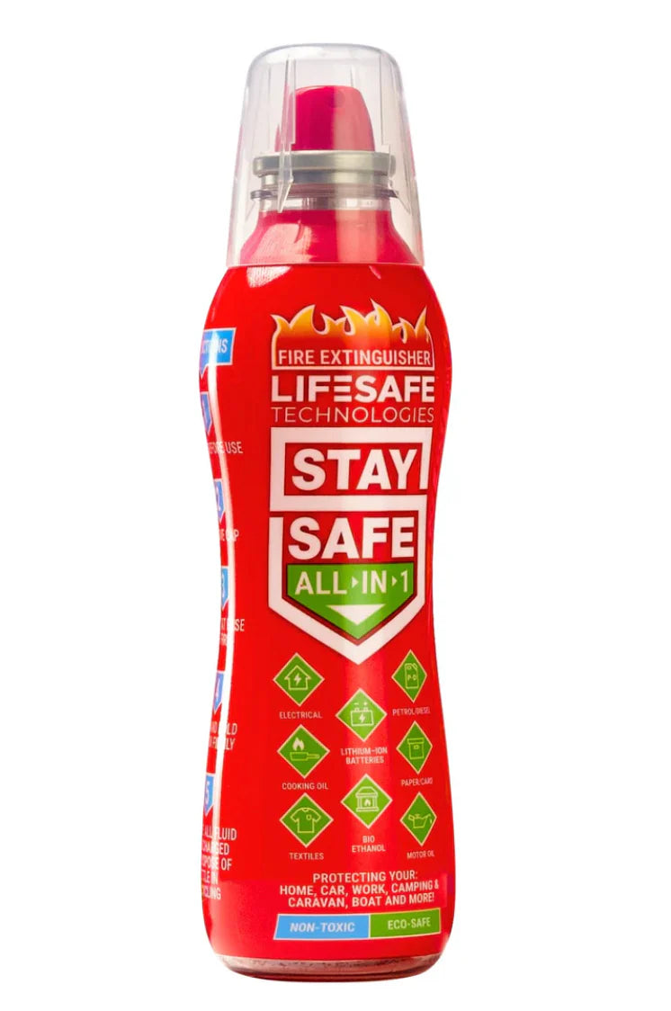 STAY SAFE ALL IN 1 FIRE SAFETY DEVICE 21.5X6X6 210G
