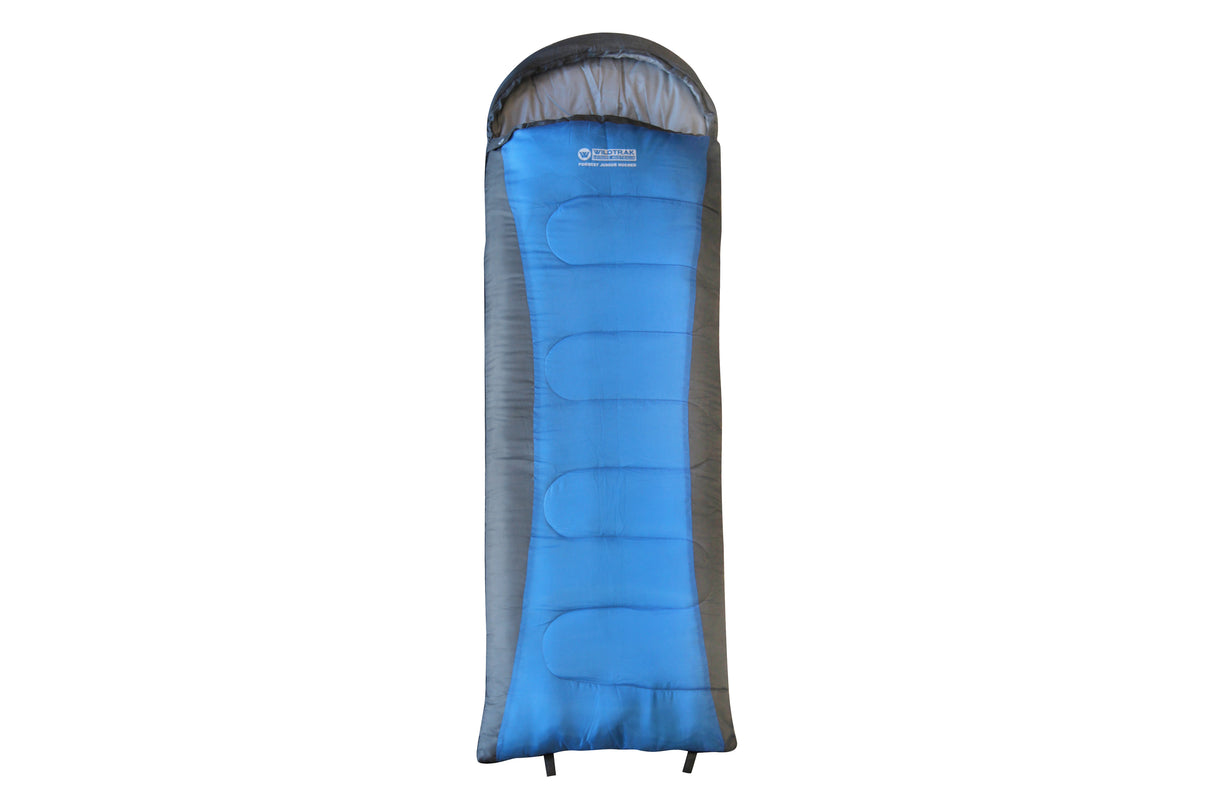FORREST JUNIOR HOODED SLEEPING BAG 205X65CM 5 TO10C