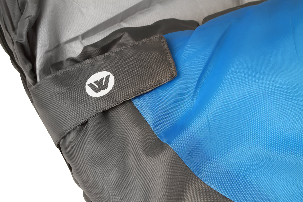 FORREST JUNIOR HOODED SLEEPING BAG 205X65CM 5 TO10C