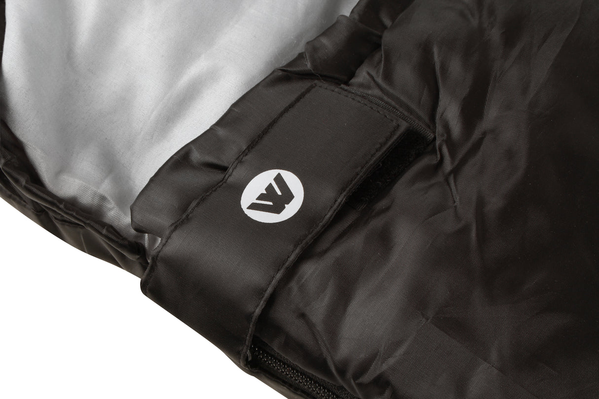 MURRAY HOODED JUMBO SLEEPING BAG 240X90CM 0 TO -5C