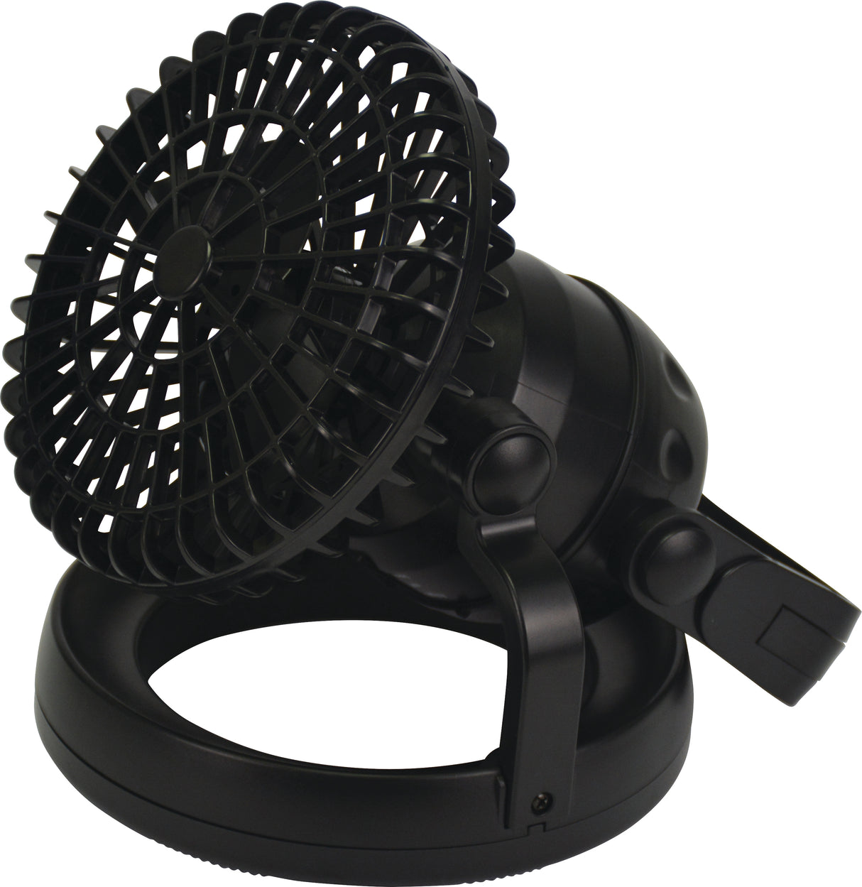 Portable 2in1 LED Light and Fan 16.7x18.5cm, 50 Hours Low Speed, Battery Operated