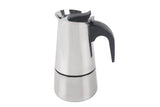 6 CUP STAINLESS STEEL COFFEE MAKER 10x10x19.5CM