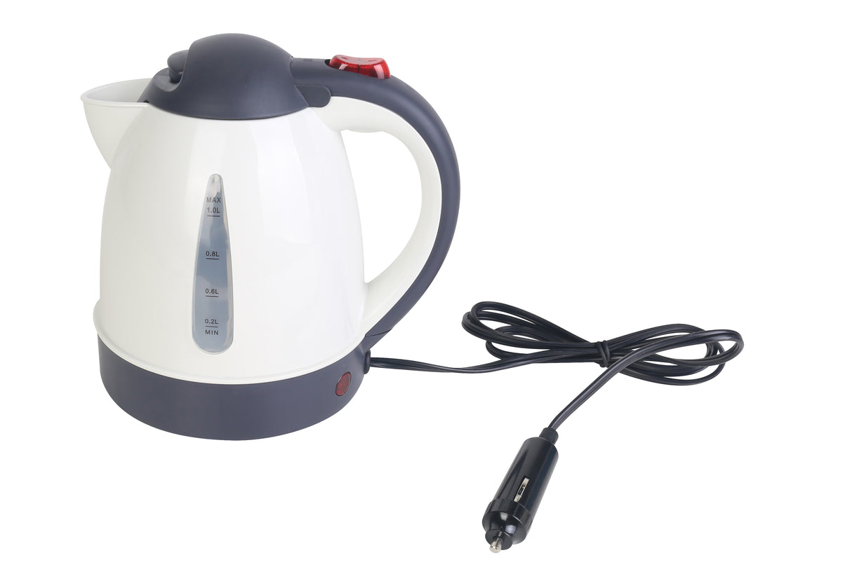 Wildtrak 12V 1 Litre Portable Kettle 150W