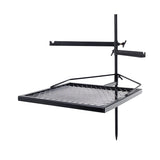 Heavy Duty Adjustable Cooking Grill Combo with Carry Bag 70x60x40cm