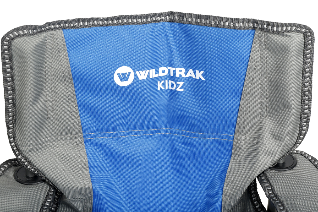 KIDZ CAMP CHAIR BLUE 100KG WR 67X60X38CM