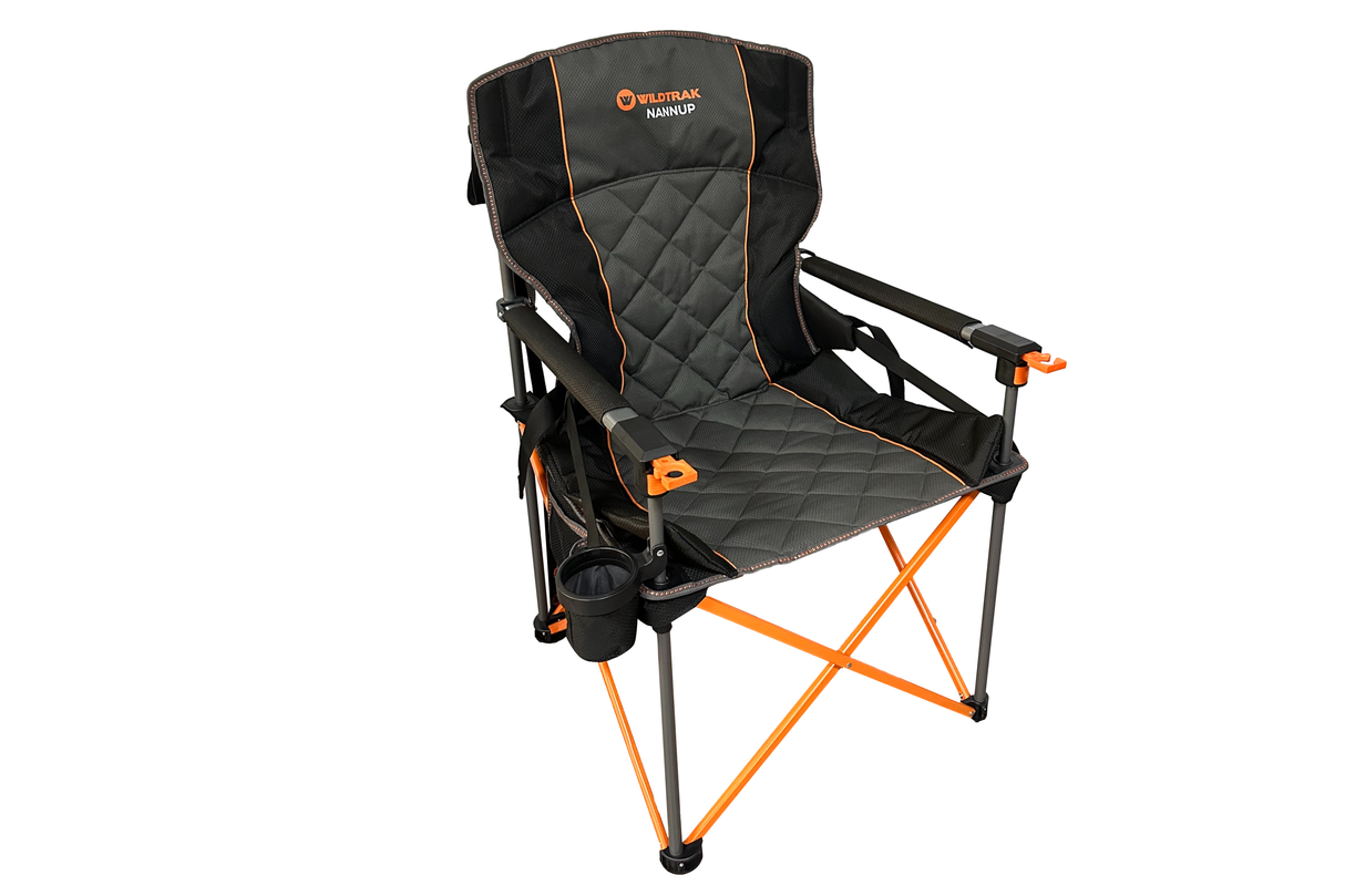 NANNUP CAMP CHAIR DLX 200KG WR 104X60X59CM