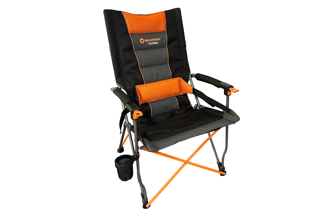 YAMBA SOLID ARM LUMBAR CHAIR 200KG WR 109X64X69XCM