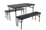 PICNIC TABLE 3PC 102CM BLACK