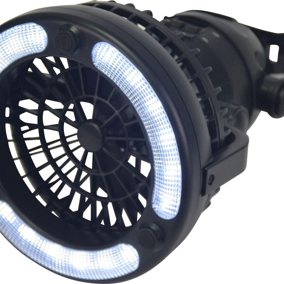 Portable 2in1 LED Light and Fan 16.7x18.5cm, 50 Hours Low Speed, Batte ...