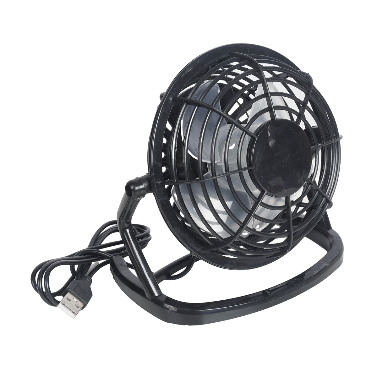 Portable USB Fan 15x17cm, 85cm Cable Length, 90 Degrees Rotation