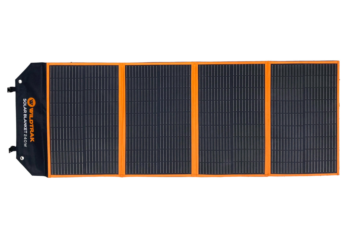 FOLDING SOLAR BLANKET 240W EFTE COATED WITH STAND