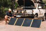 FOLDING SOLAR BLANKET 240W EFTE COATED WITH STAND