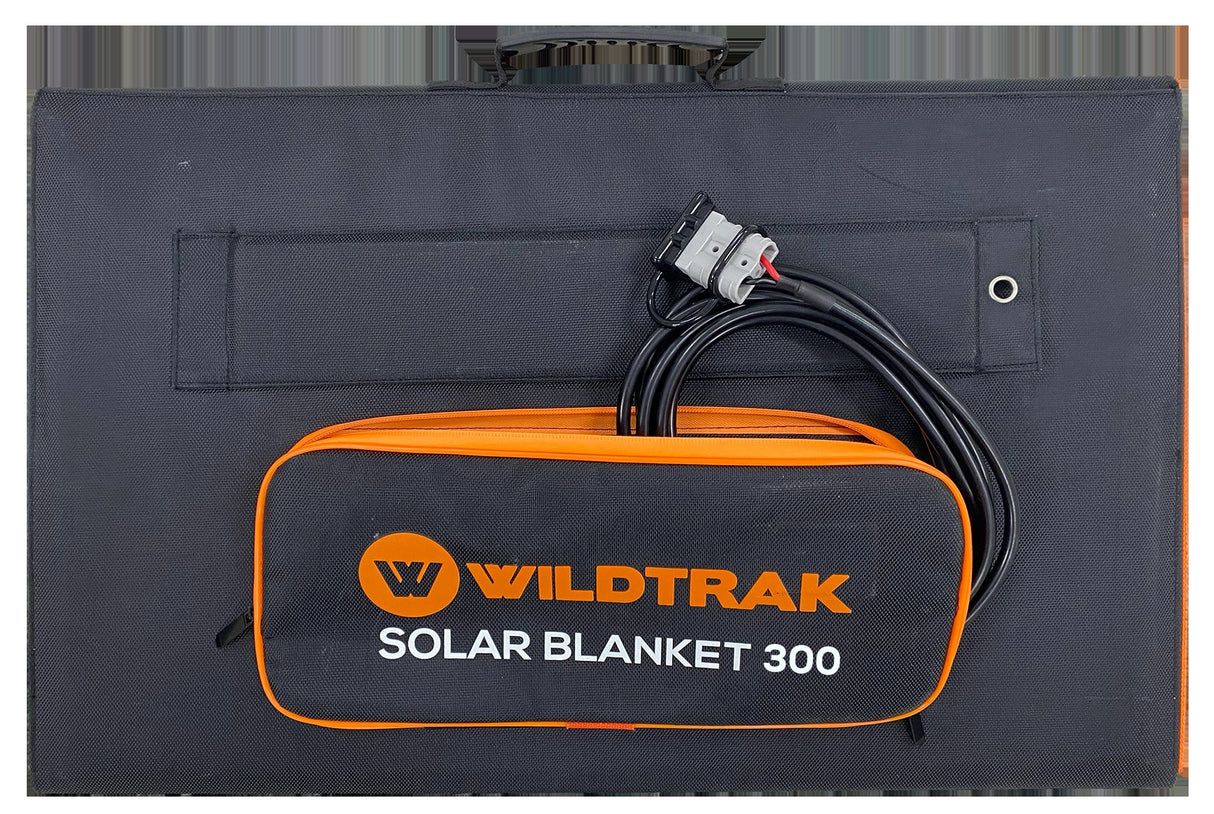FOLDING SOLAR BLANKET 300W EFTE COATED WITH STAND