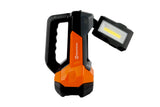 Handheld Flashlight, 9 Light Modes, Rechargeable, Flexi LED COB Light, Built-in Power Bank with USB-C Lead, Shockproof and Water Resistant