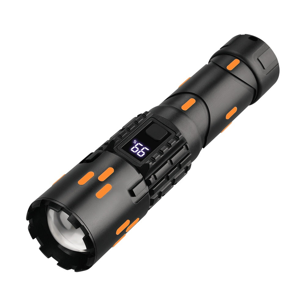 FLASHLIGHT 1500L 3000mAh RECHARGEABLE 17X4CM
