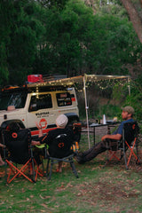 STRING LIGHTS 10M WITH WINDER 200L 1.8AH  12CM DIA