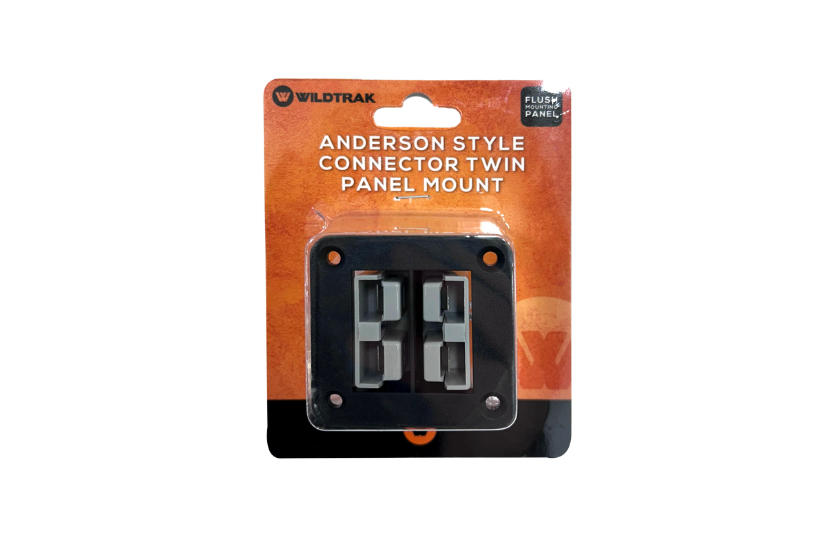 50A ANDERSON STYLE CONNECTOR TWIN PANEL MOUNT