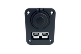 50A ANDERSON STYLE CONCTR PNEL MOUNT WITH CIG SOCKET