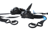 RETRACTABLE RATCHET TIE 2PCE DOWN STRAP 350X2.5CM