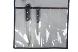 EXPLORER 6PC KNIFE WRAP 400GSM RIPSTOP CANVAS 45X42CM