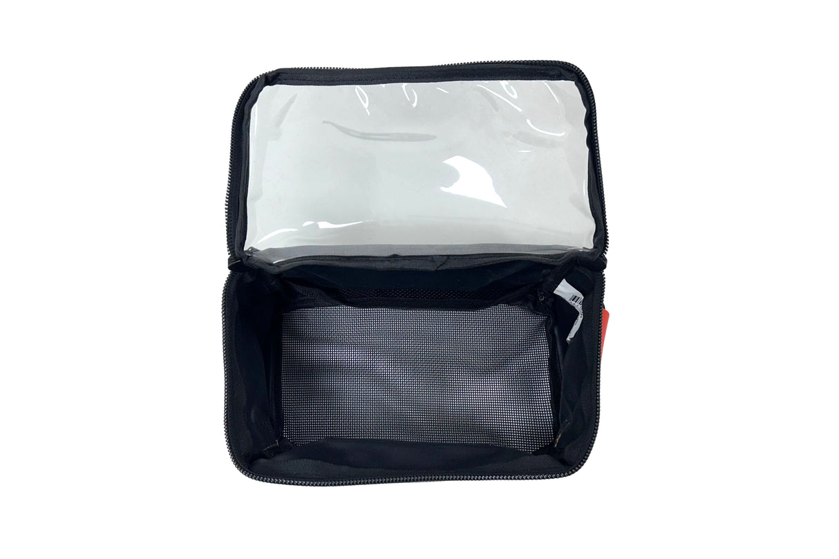 EXPLORER CLEAR TOP MESH BASE XH SML CANVAS 25X15X15CM