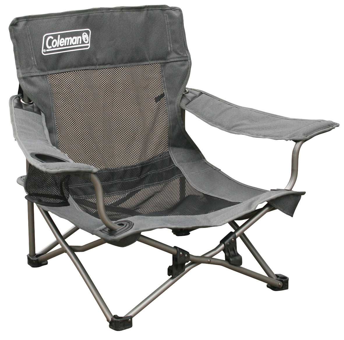 CHAIR QUAD DELUXE MESH EVENT BEACH GREY COLEMAN
