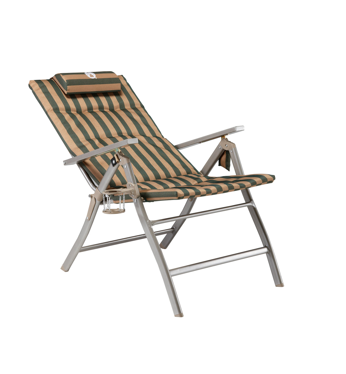 CHAIR FLAT FOLD 5 POSITION PADDED WGLASSP CLASSIC COLEMAN