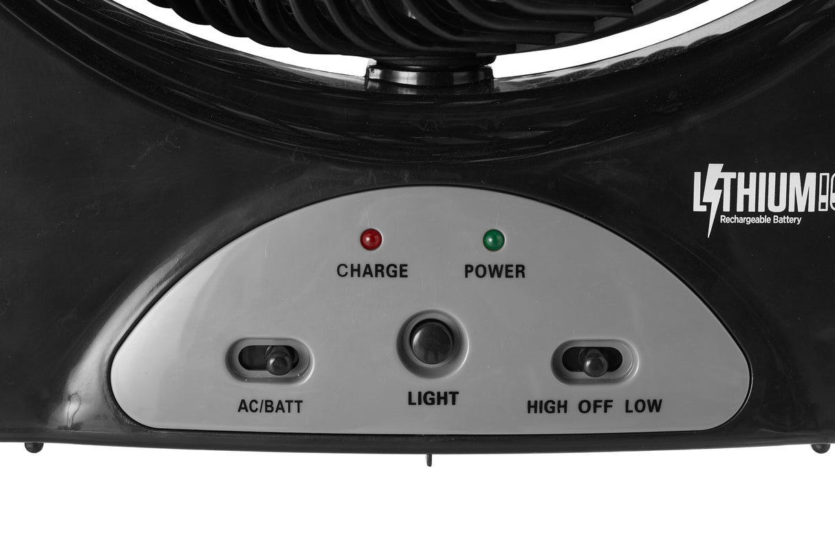 FAN LITHIUM 12 IN RECHARGABLE