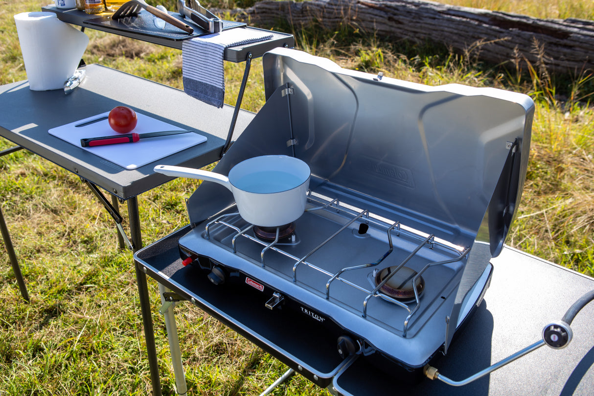 STOVE TRITON INSTASTART PROPANE 2BURNER COLEMAN