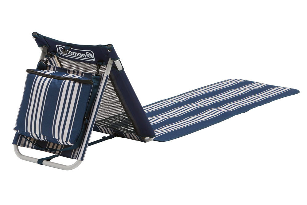 MAT BEACH BLUE AND WHITE COLEMAN